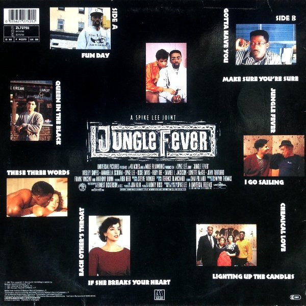 Stevie Wonder - Jungle Fever - Music From The Movie | Motown (ZL72750)
