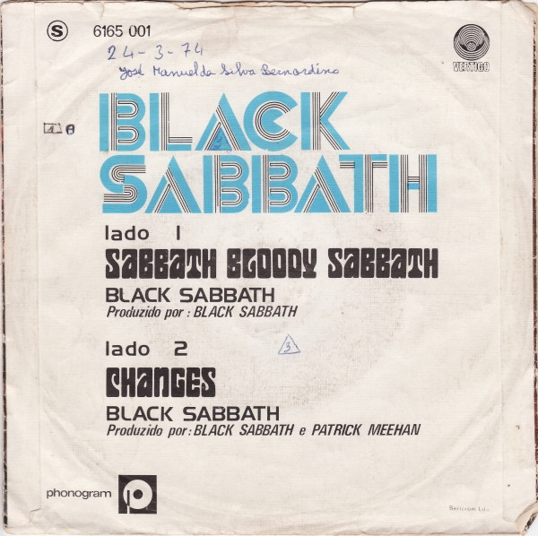 Black Sabbath - Sabbath Bloody Sabbath | Vertigo (6165 001) - 2