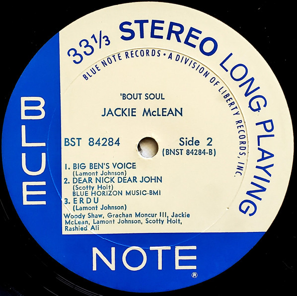 Jackie McLean - 'Bout Soul | Blue Note (BST 84284) - 4