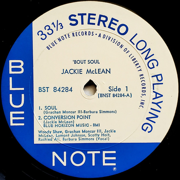 Jackie McLean - 'Bout Soul | Blue Note (BST 84284) - 3