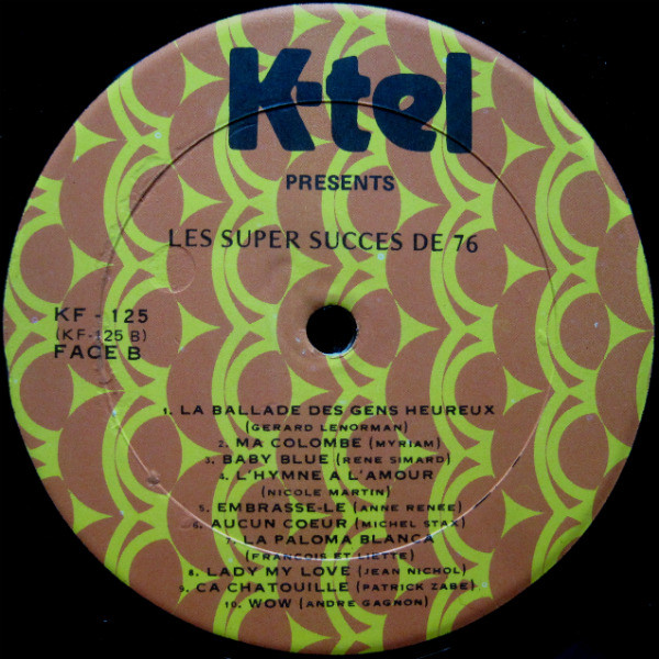 Various - Les Super Succès De 76 | K-Tel (KF-125) - 4 Various - Les Super Succès De 76 | K-Tel (KF-125) - 4