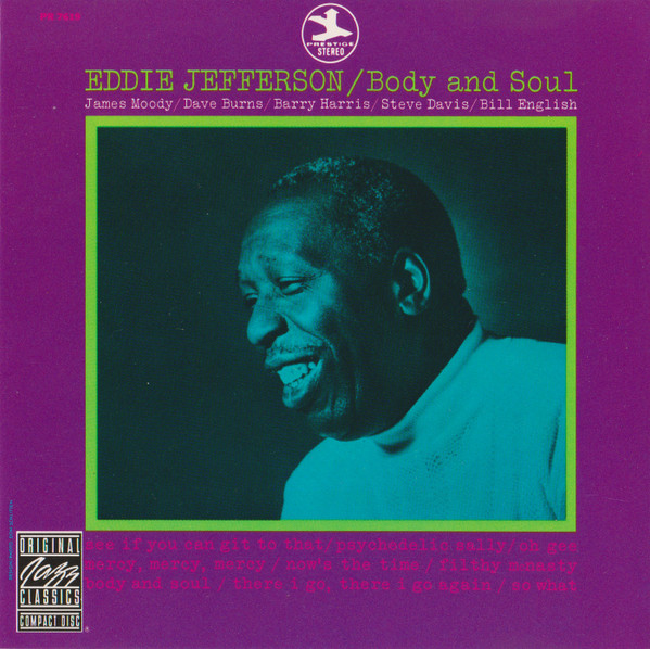 Eddie Jefferson - Body And Soul | Original Jazz Classics (OJCCD-396-2) - main Eddie Jefferson - Body And Soul | Original Jazz Classics (OJCCD-396-2) - main