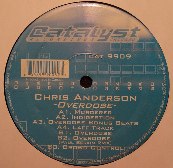 Chris Anderson - Overdose | Catalyst Recordings (CAT 9909)