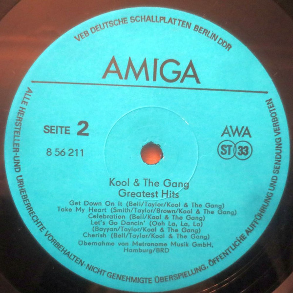 Kool & The Gang - Greatest Hits | AMIGA (8 56 211) - 4 Kool & The Gang - Greatest Hits | AMIGA (8 56 211) - 4