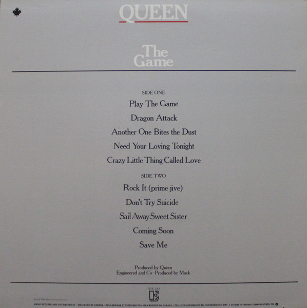 Queen - The Game | Elektra (X5E-513) - 2 Queen - The Game | Elektra (X5E-513) - 2