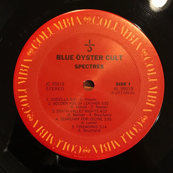 Blue Öyster Cult - Spectres | Columbia (JC 35019) - 3
