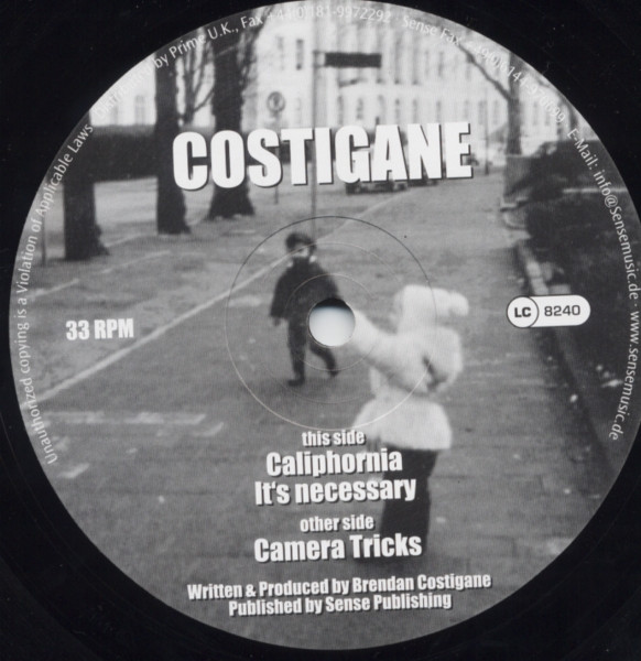 Brendan Costigane - Camera Tricks | Sense Music (SES 011)
