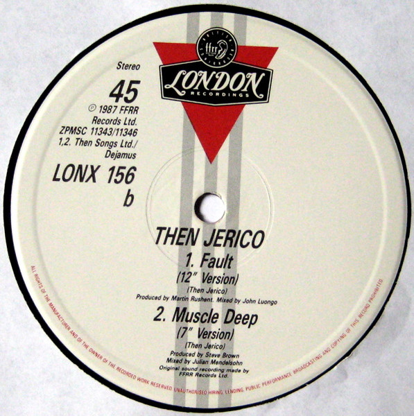 Then Jerico - Muscle Deep | London Records (LONX 156) - 4