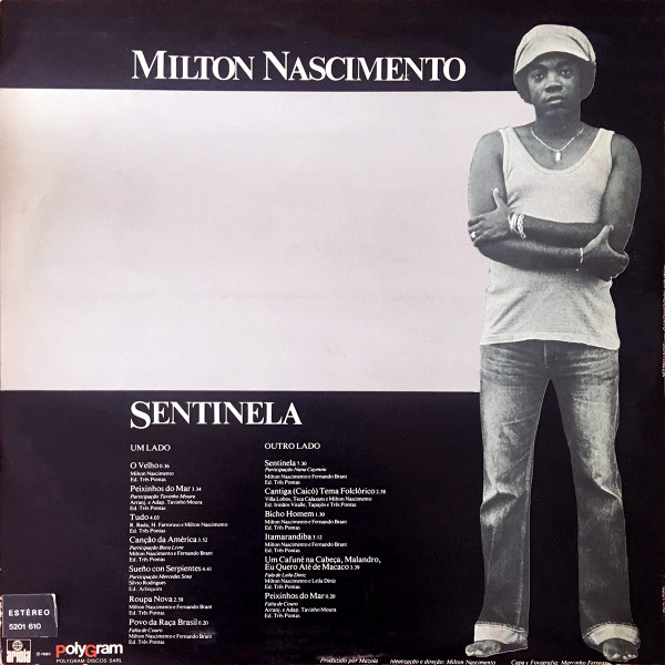 Milton Nascimento - Sentinela | Ariola (5201 610) - 2