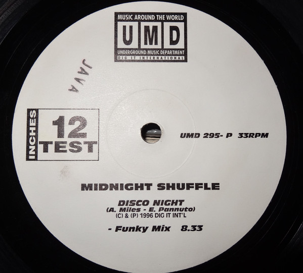 Midnight Shuffle - Disco Night | Underground Music Department (UMD) (UMD 295-P)