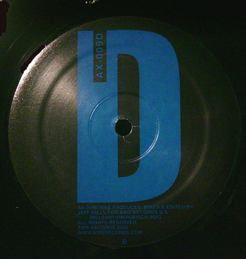 Jeff Mills - Actual | Axis (AX-009C) - 4 Jeff Mills - Actual | Axis (AX-009C) - 4