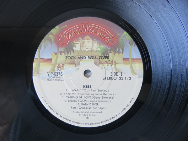 Kiss - Rock And Roll Over | Casablanca (VIP-6376) - 4 Kiss - Rock And Roll Over | Casablanca (VIP-6376) - 4