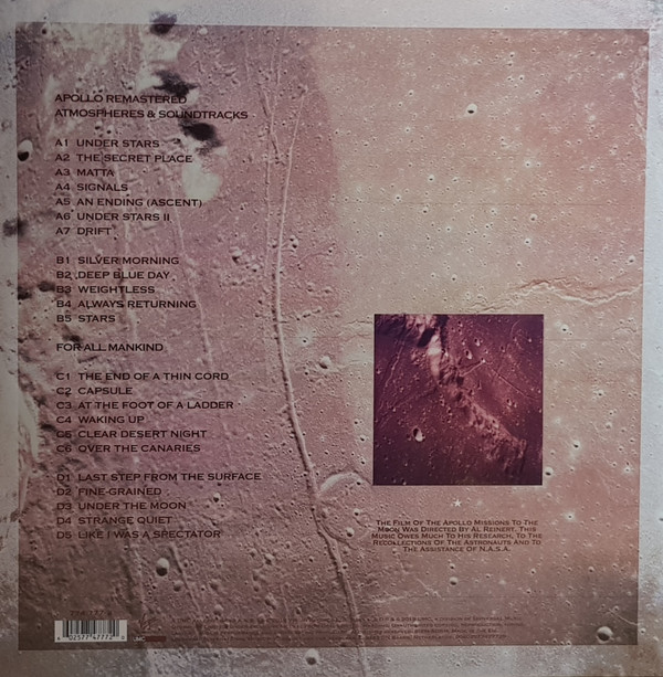 Brian Eno With Daniel Lanois & Roger Eno - Apollo: Atmospheres & Soundtracks (Extended Edition) | UMC (774 777-2) - 2