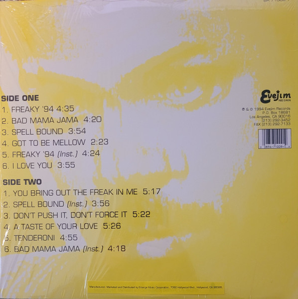 Leon Haywood - Freaky Man | Evejim Records (BR 71009-1) - 2 Leon Haywood - Freaky Man | Evejim Records (BR 71009-1) - 2