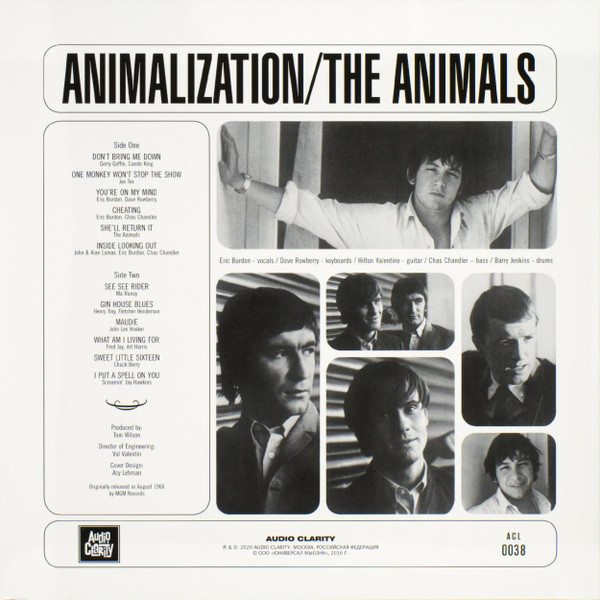 The Animals - Animalization | Audio Clarity (ACL0038) - 2 The Animals - Animalization | Audio Clarity (ACL0038) - 2