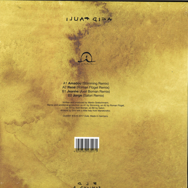 Acid Pauli - BLD Remixes B | Ouïe (Ouïe007) - 2 Acid Pauli - BLD Remixes B | Ouïe (Ouïe007) - 2