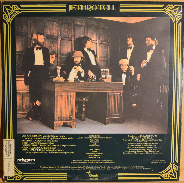 Jethro Tull - Heavy Horses | Chrysalis (6307 622) - 2