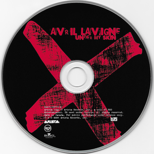 Avril Lavigne - Under My Skin [CD] | Arista (82876-59774-2) - 3