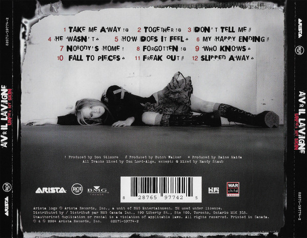 Avril Lavigne - Under My Skin [CD] | Arista (82876-59774-2) - 2