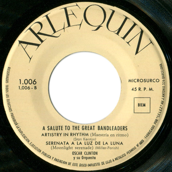 A Salute To The Great Band Leaders