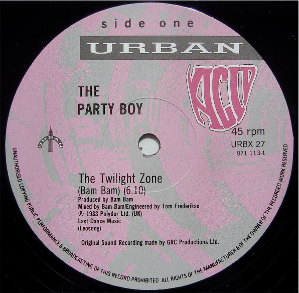 The Party Boy - The Twilight Zone | Urban (URBX 27) - 3 The Party Boy - The Twilight Zone | Urban (URBX 27) - 3