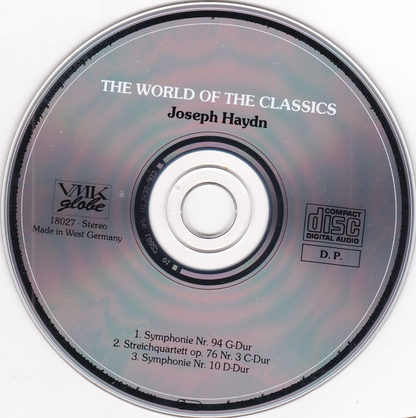 Joseph Haydn - Joseph Haydn | VMK Globe (VMK 18027) - 2