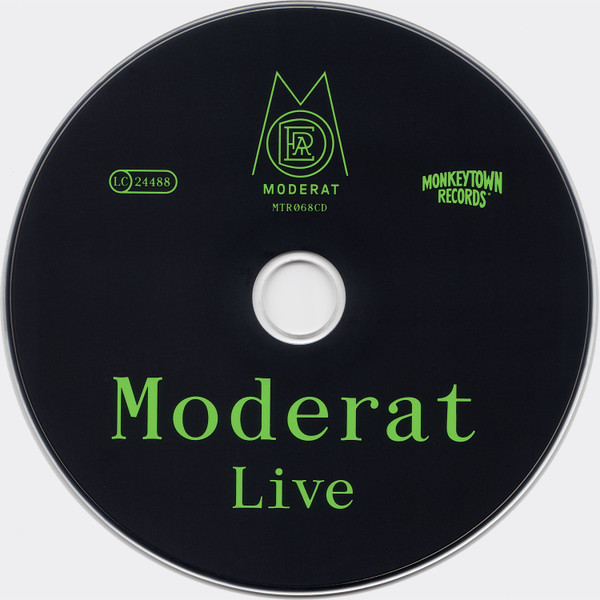 Moderat - Live | Monkeytown Records (MTR068CD) - 4