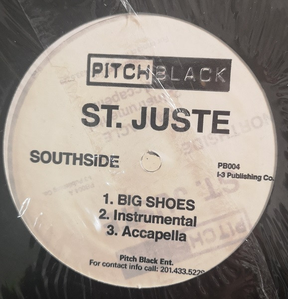 St. Juste - Miracle / Big Shoes | Pitch Black Entertainment (PB004) - 2 St. Juste - Miracle / Big Shoes | Pitch Black Entertainment (PB004) - 2