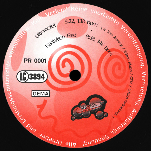 Monosphere - Synthology EP | Polytox Records (PR 0001) - 3 Monosphere - Synthology EP | Polytox Records (PR 0001) - 3