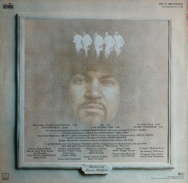 The Temptations - Masterpiece | Motown (230·15·099) - 2