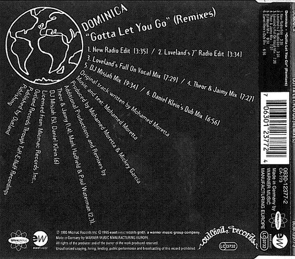 Dominica - Gotta Let You Go (Remixes) | Ultraphonic (0630-12377-2) - 2 Dominica - Gotta Let You Go (Remixes) | Ultraphonic (0630-12377-2) - 2