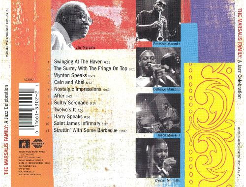 The Marsalis Family - A Jazz Celebration | Marsalis Music (MARCD 3302) - 2 The Marsalis Family - A Jazz Celebration | Marsalis Music (MARCD 3302) - 2