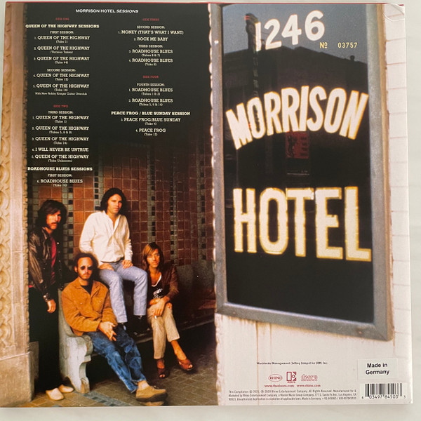 The Doors - Morrison Hotel Sessions | Rhino Records (R1 645865) - 4