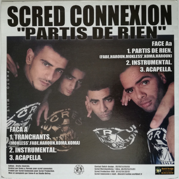 Scred Connexion - Tranchants / Partis De Rien | Scred Connexion (SC 21) - 2