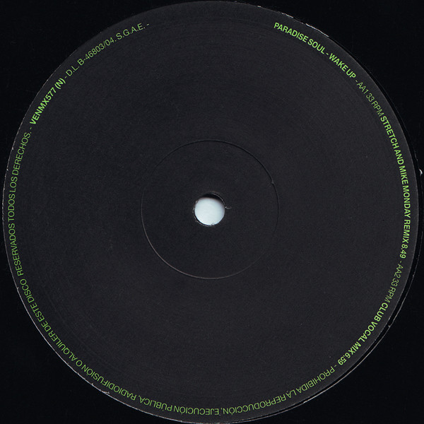 Paradise Soul - Wake Up | Vendetta Records (VENMX 577 (N)) - 3 Paradise Soul - Wake Up | Vendetta Records (VENMX 577 (N)) - 3