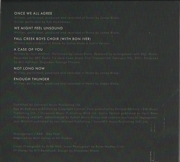 James Blake - James Blake | Atlas Recordings (ATLAS05CD) - 3