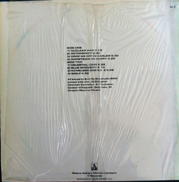 The Sun Ra Arkestra - Nuclear War | Y Records (RA 2) - 2