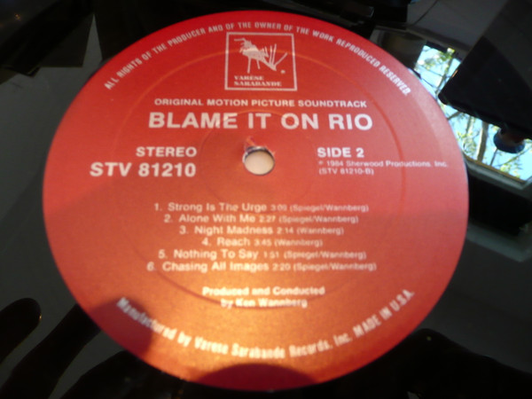 Blame It On Rio (Original Motion Picture Soundtrack)