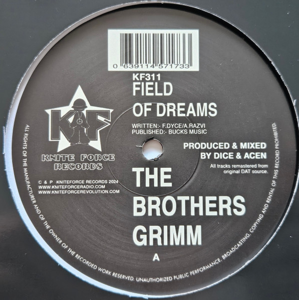 The Brothers Grimm - Field Of Dreams / Exodus (The Lion Awakes) | Kniteforce Records (KF 311) - 3