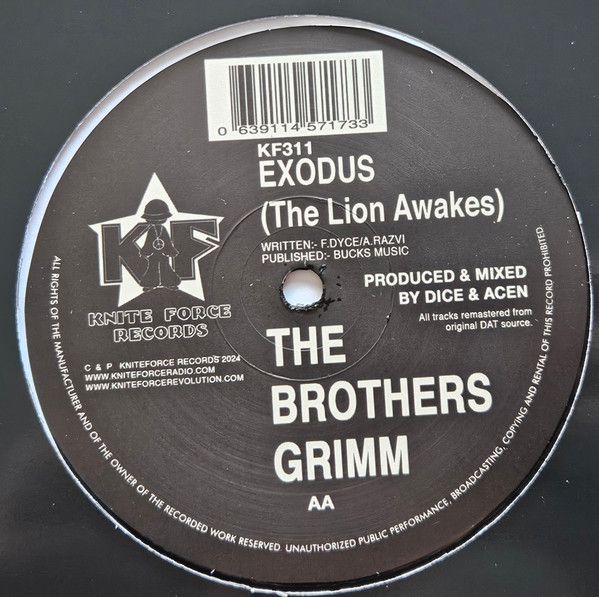 The Brothers Grimm - Field Of Dreams / Exodus (The Lion Awakes) | Kniteforce Records (KF 311) - 2