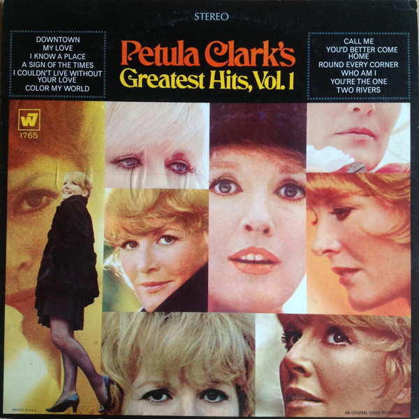 Petula Clark - Petula Clark's Greatest Hits, Vol. 1 | Warner Bros. - Seven Arts Records (WS 1765)