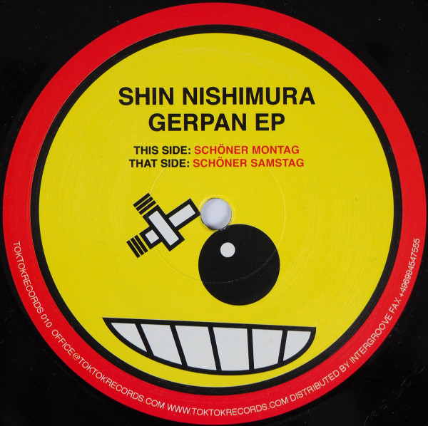 Shin Nishimura - Gerpan EP | Toktok Records (TOKTOKRECORDS 010) - main Shin Nishimura - Gerpan EP | Toktok Records (TOKTOKRECORDS 010) - main