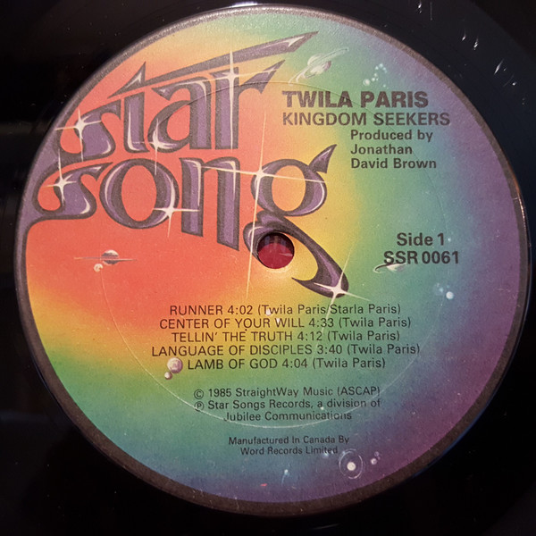 Twila Paris - Kingdom Seekers | Star Song Records (SSR 0061) - 4 Twila Paris - Kingdom Seekers | Star Song Records (SSR 0061) - 4