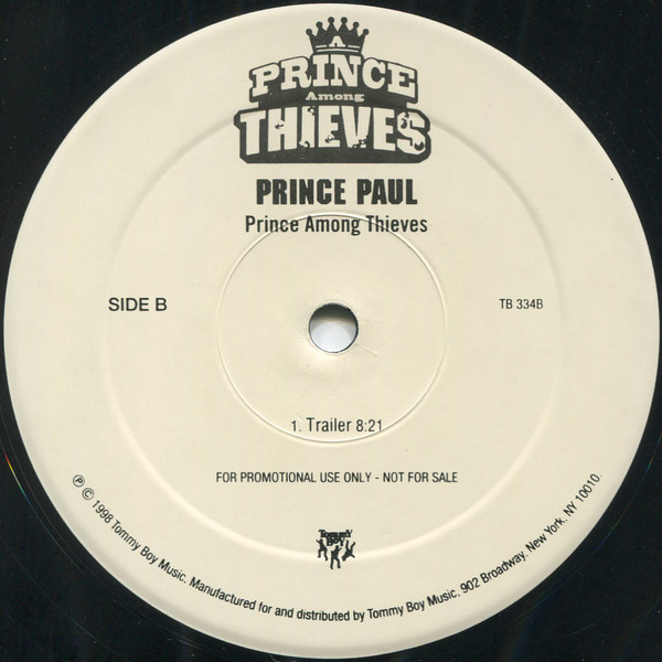 Prince Paul - More Than U Know | Tommy Boy (TB 334) - 2