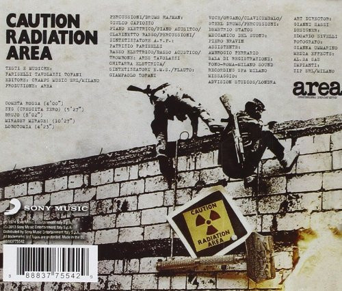Area - Caution Radiation Area | Cramps Records (CRSLP 5102) - 2 Area - Caution Radiation Area | Cramps Records (CRSLP 5102) - 2