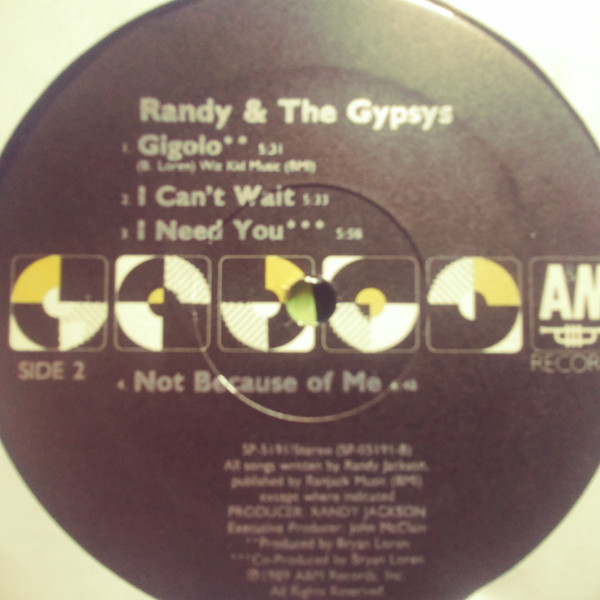 Randy & The Gypsys - Randy & The Gypsys | A&M Records (SP5191) - 4 Randy & The Gypsys - Randy & The Gypsys | A&M Records (SP5191) - 4
