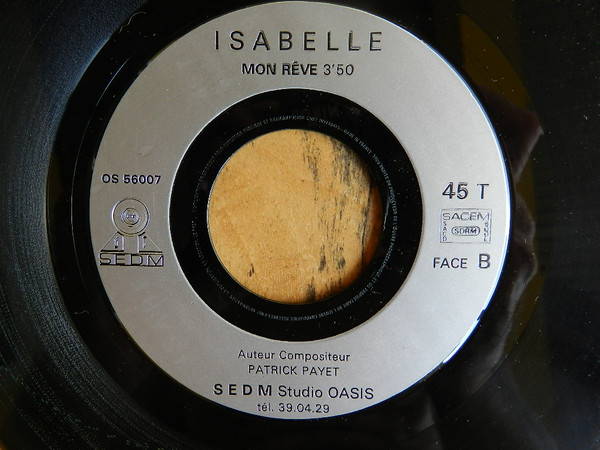 Isabelle Figuin - Silence / Mon Rêve | SEDM Oasis Studio (OS 56007) - 4