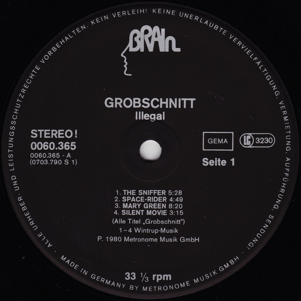 Grobschnitt - Illegal | Brain (0060.365) - 3 Grobschnitt - Illegal | Brain (0060.365) - 3