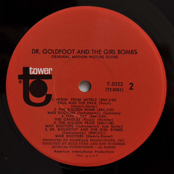 Various - Dr. Goldfoot & The Girl Bombs | Tower (T 5053) - 4 Various - Dr. Goldfoot & The Girl Bombs | Tower (T 5053) - 4