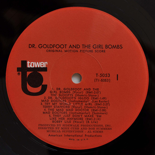 Various - Dr. Goldfoot & The Girl Bombs | Tower (T 5053) - 3 Various - Dr. Goldfoot & The Girl Bombs | Tower (T 5053) - 3